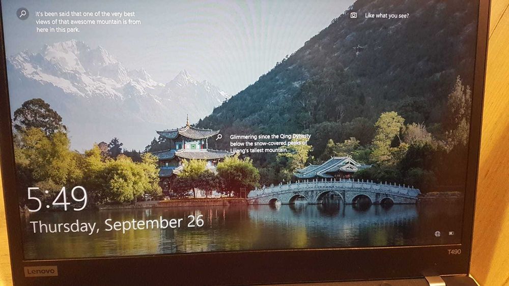 Lenovo Thinkpad T490, TOUCHSCREEN, Intel Core i5-8365U, IMPECABIL