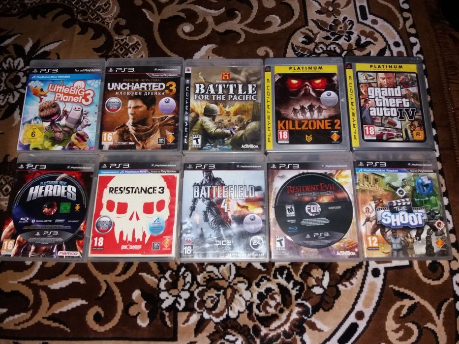 Игры ПС3 диски лицензионные