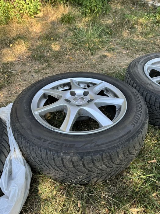 Jante r16 cu gume M S Bridgestone 205/60 r16 dot 2022