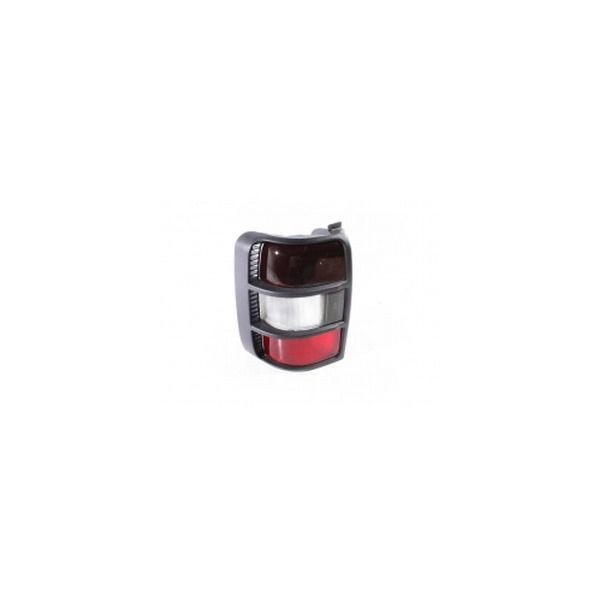 Stop spate lampa Mitsubishi Pajero/Montero, 01.1995, spate, fara omologare, cu fascicul de cabluri, rosu/alb/fumuriu, MB683991; MB831089,