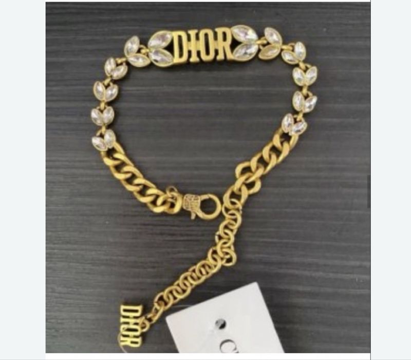 Ново перлено колие гривна диор