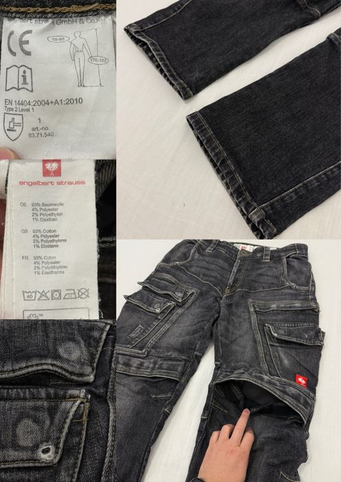 Pantaloni Engelbert Strauss (48 M) cargo blugi lucru munca jeans work