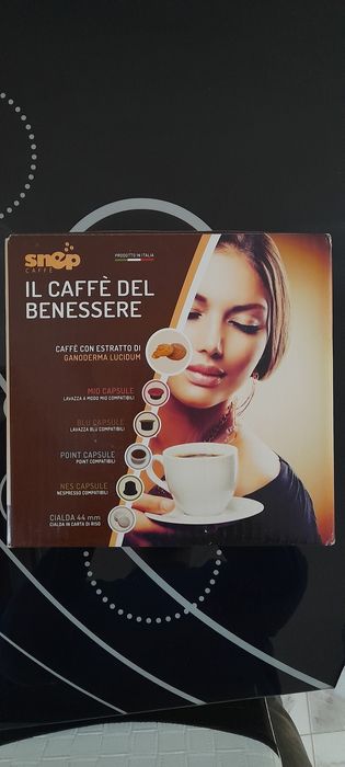 Cafea Snep Italia ganoderma paduri 44 mm