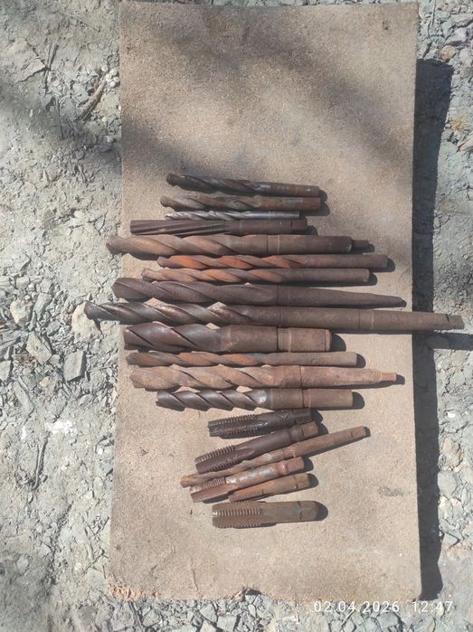 Продам свёрла б/у