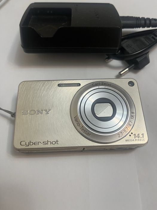 Camera foto Sony Dsc-W350 metalica 14 Mpx  4x zoom optic