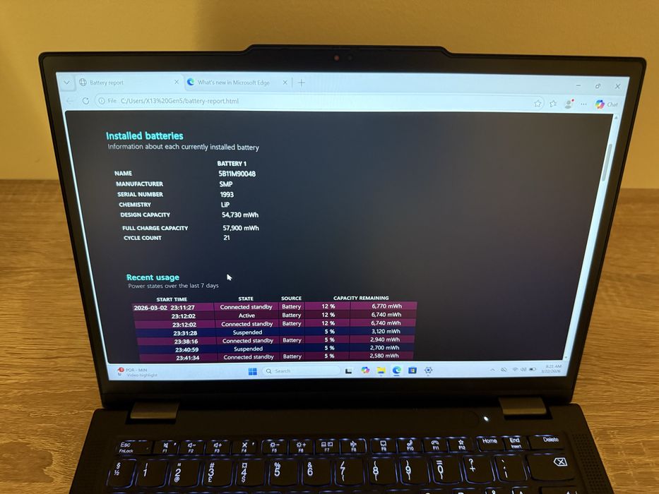 Lenovo Thinkpad X13 YOGA Gen5 x360 Ultra 5 ! 512GB 16GB 2in1 Slim !