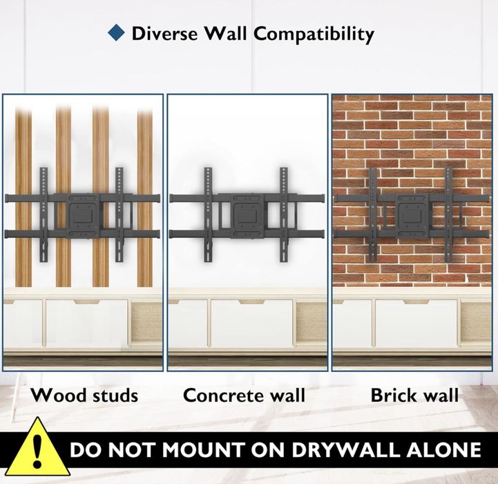 Подвижна стойка за телевизор 32–75″ | Чисто нова | Внесена от САЩ