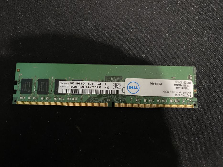 2 placute Ram 4GB  memorie