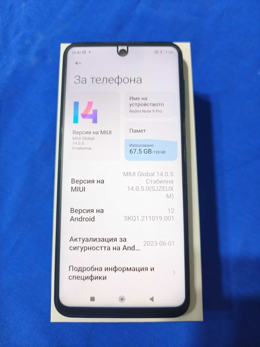 Xiaomi redmi note 9 Pro Като нов