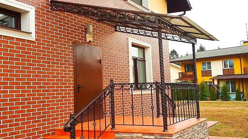 Готовый навес под ключи