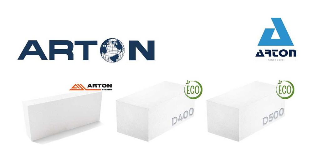 Автоклавный газоблок ARTON