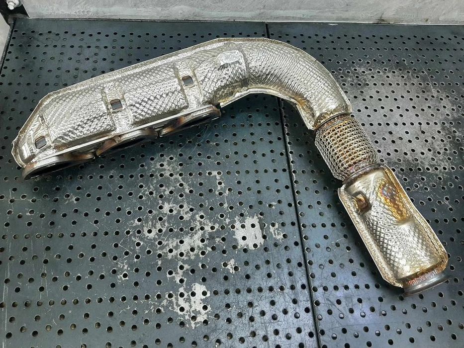 galerie evacuare stanga 3.0 tdi dmk audi a6 c8 4k  ec