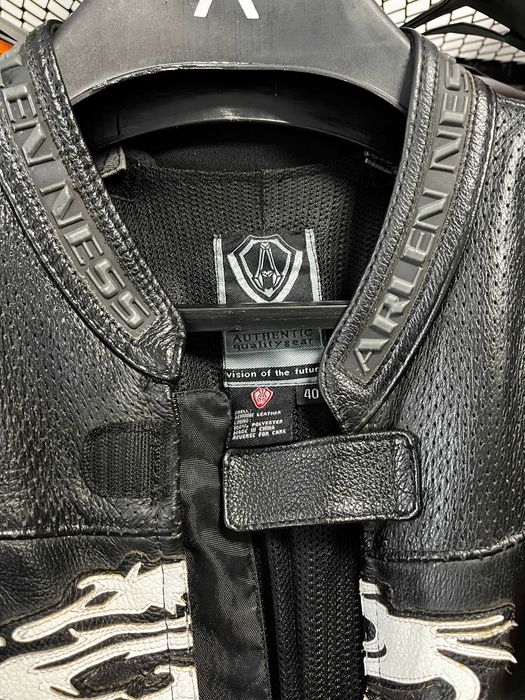 Кожен мото екип ARLEN NESS DRAGON  Vented,размер 50-M,голяма гърбица