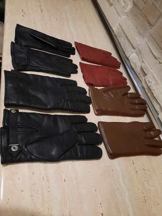 Manusi noi de piele naturala, de femei si barbati