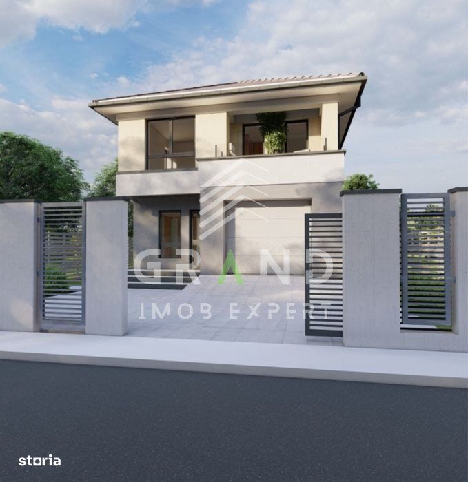 Casa individuala de vanzare,130 mp utili,zona exclusiva de case,Luna d