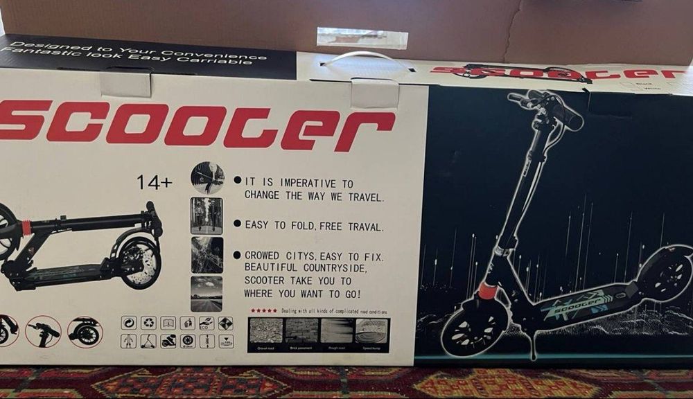 Scooter sotiladi xolati yengi