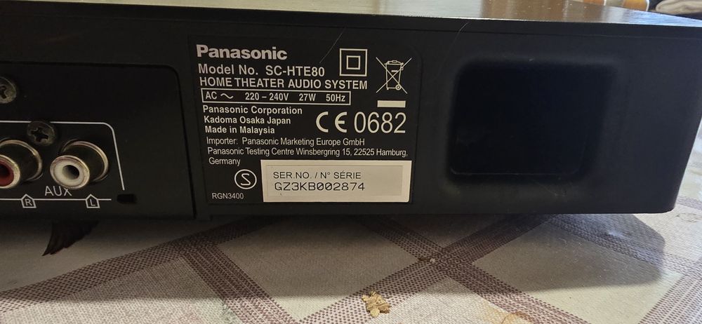 саундбар panasonic sc hte 80