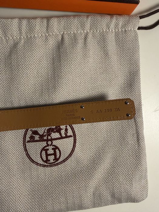 Curea Hermès Kelly 18 - cu cutie și husă de protecție