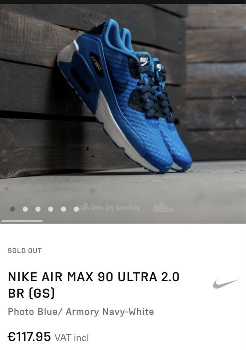 Nike Air Max 90 (Ultra Blue)