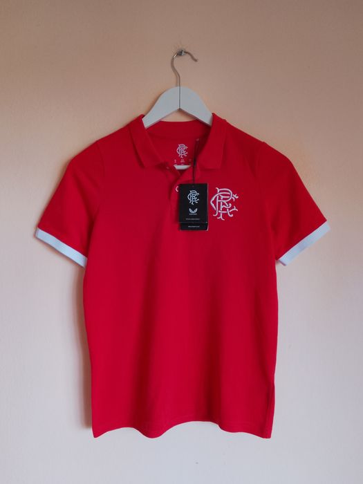 Tricou Fotbal Copii Glasgow Rangers Heritage Pique