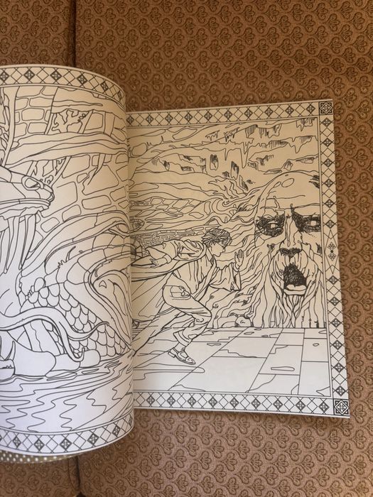 Раскраска гарри поттер