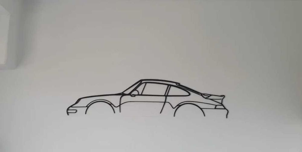 Decor de perete 3D Porsche BMW VW Mustang (imprimat 3D personalizat)