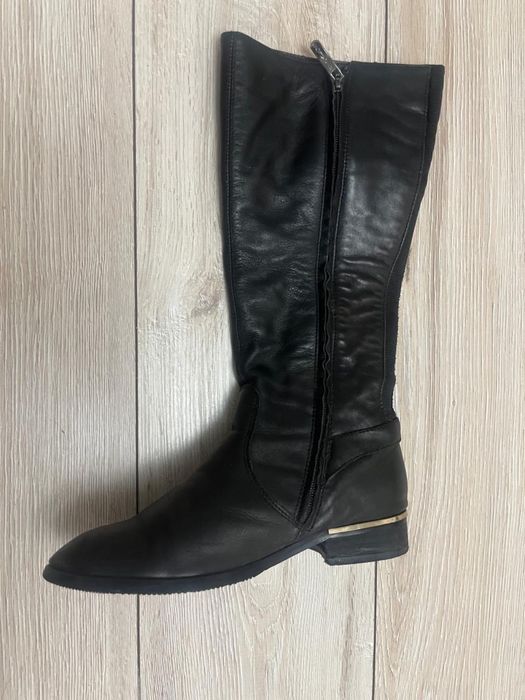 Сапоги кожаные весна/осень