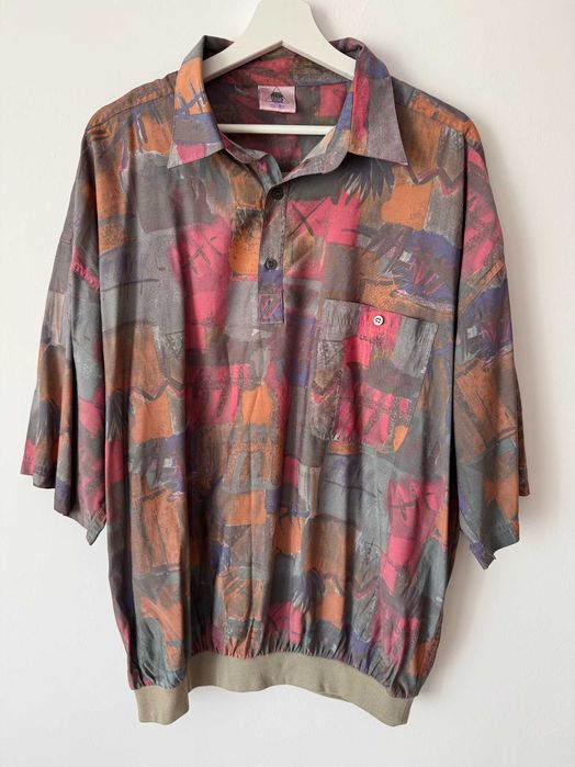 Cămașă vintage supradimensionată New Fast XL