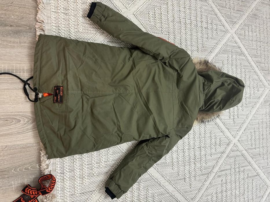 Детский пуховик зимний