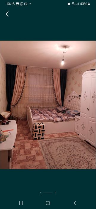 Шұғыл түрде 2 бөлмелі пәтер жалға беріледі