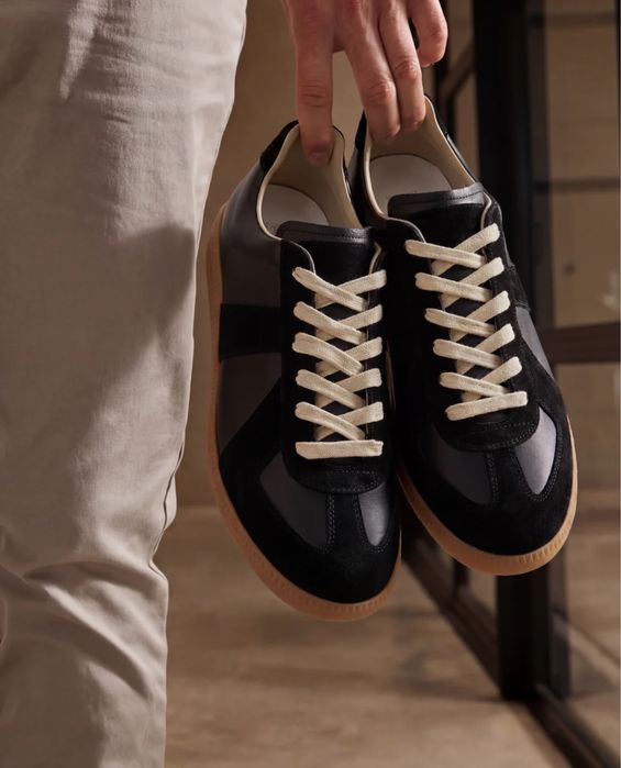 Кожени сникърси (черни)