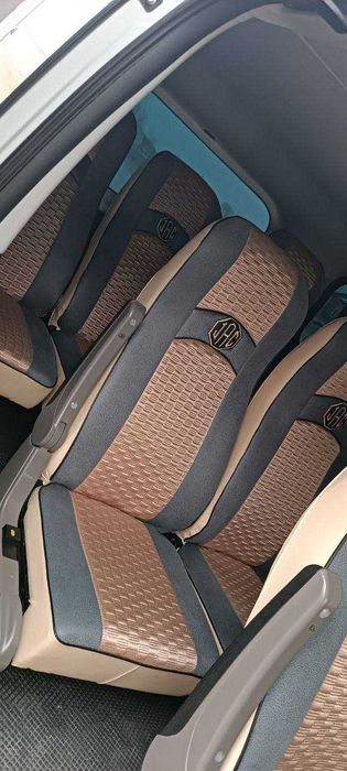 Чехлы для сидений (Foton Miler / JAC M3 -M4, Sunray, JAC T8-T9) chexol