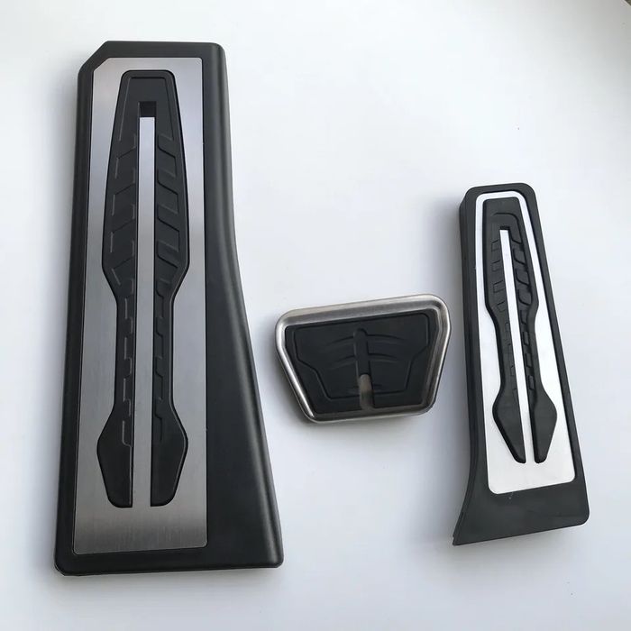 Pedalier pedale inox M auto ornament Bmw Seria 5 6 7 f01 f07 f10 f11