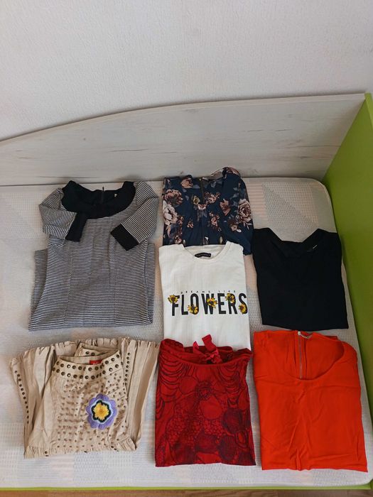 Дрехи за момиче и дамски дрехи, размер 152/158/164см, пола, яке, рокля