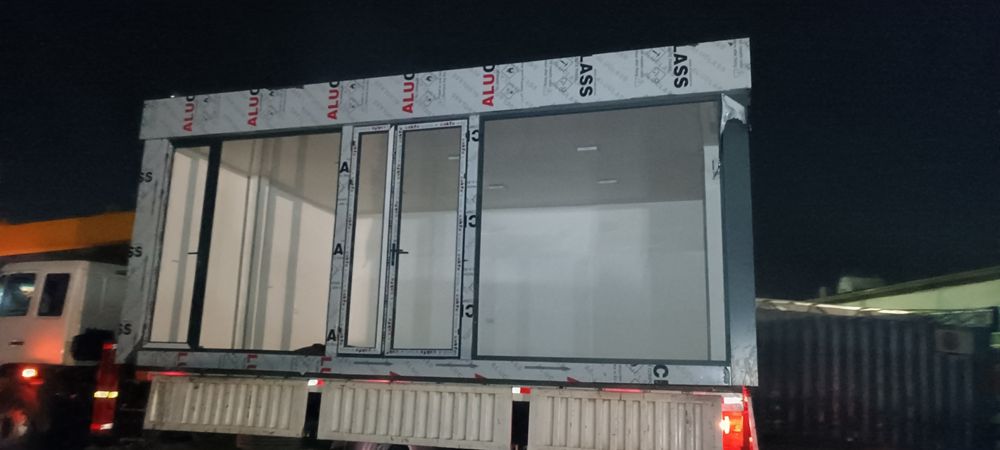 Монтаж контейнер под ключ