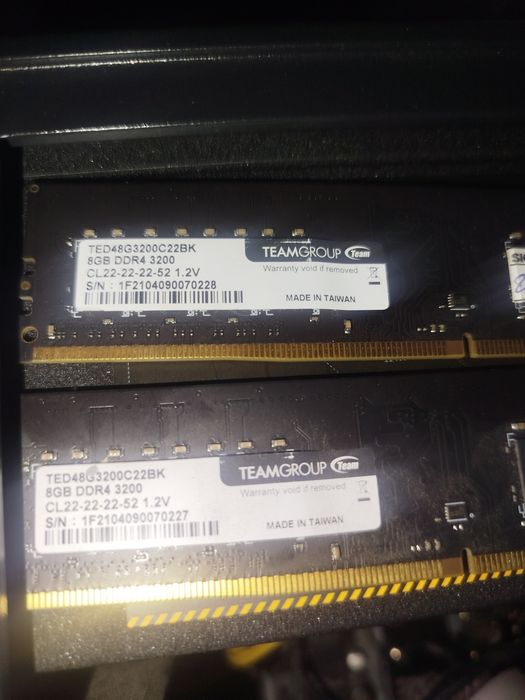 16 gb ddr 4 3200 Teamgroup Elite