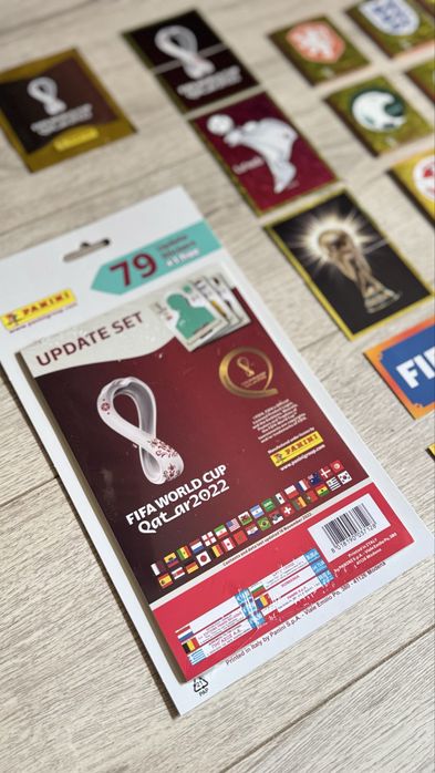 Set complet Panini World Cup Qatar 2022 + Update Set