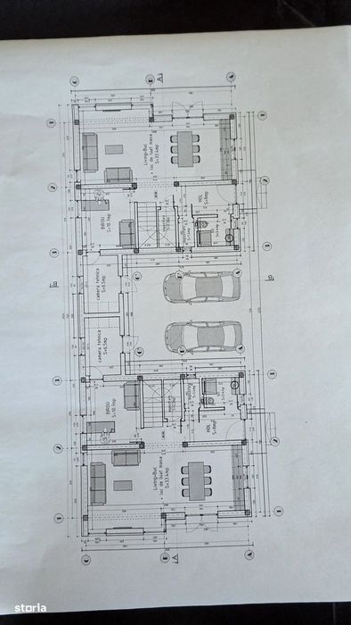 Duplex 5 camere | despartit prin garaj, 117 mp utili | teren 340 mp |