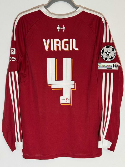 Bluza Liverpool Home 25/26 Ekitike Virgil Van Dijk