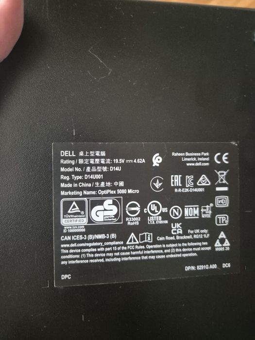 Sistem pc Dell i5-10th ssd ddr4 Windows 11