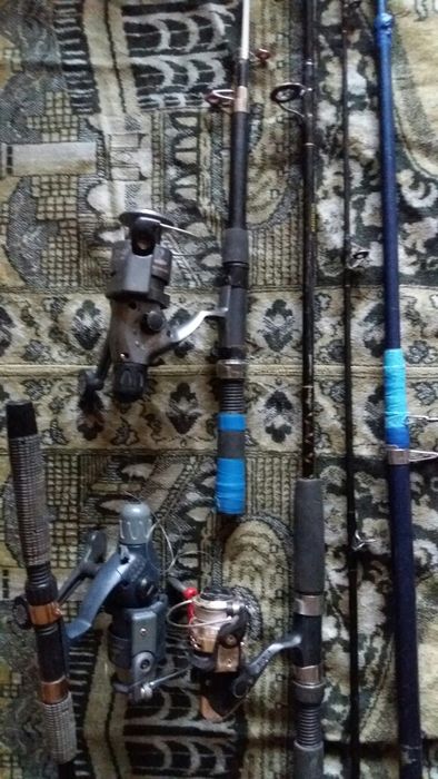 Удочки телескопические