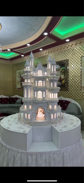 Свадебный шоу торт