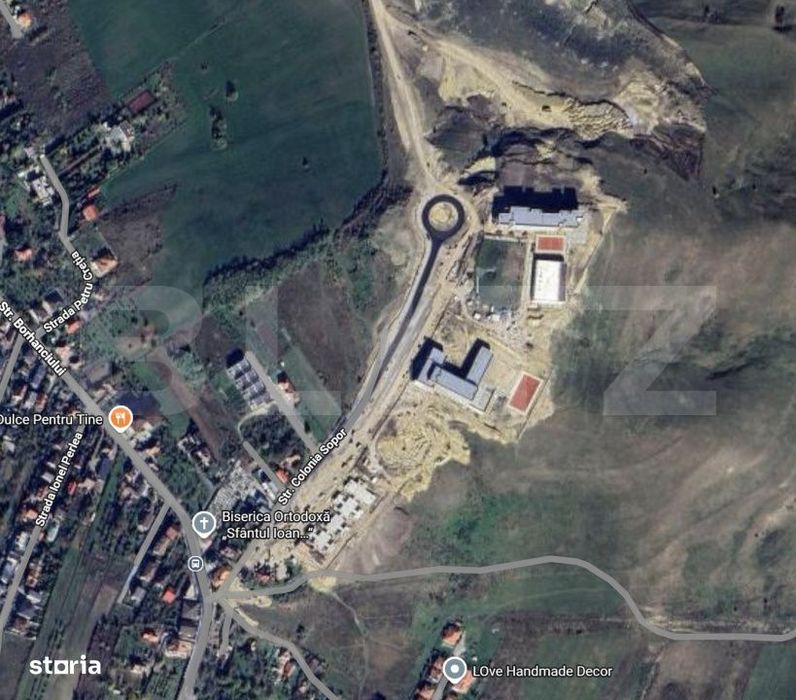 Teren cu panorama - 2900 mp - Borhanci Hub Educational - intravilan