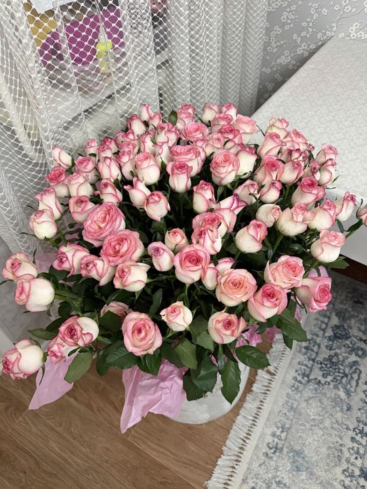 Огромное роза 85штук