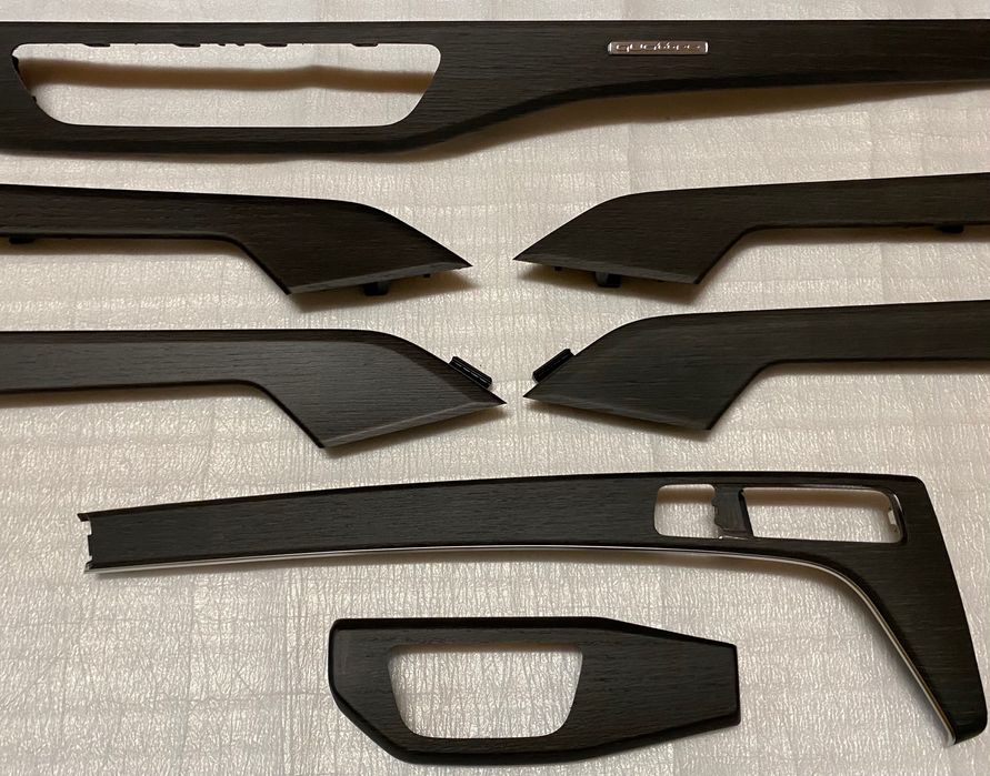 Trimuri LEMN MAT Audi A4 A5 B9 8W ORIGINALE ! Ornamente S4 S5 B9 F5