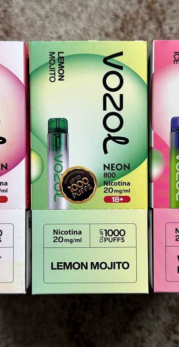 Tigara electronica Vozol Lemon Mojito de 1000 pufuri