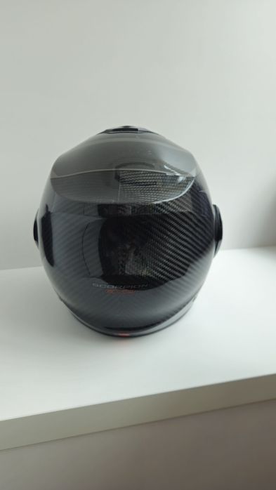 Casca moto Scorpion EXO-Tech + vizieră fumurie – stare foarte bună