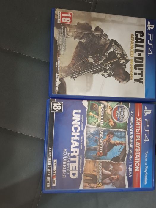 Продам 2 диска на пс4