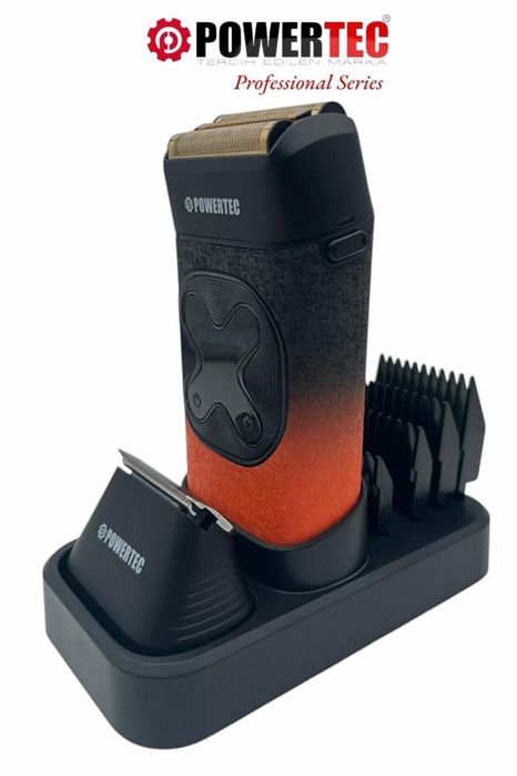 Професионален шейвър и машинка 2 в 1 Powertec TR700