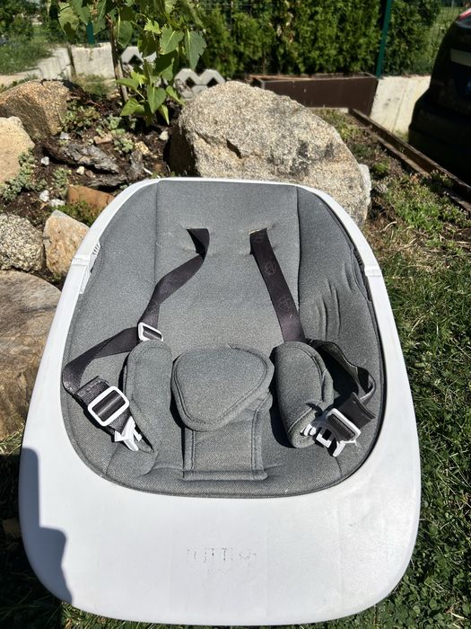 Бебешки шезлонг Tutti Bambini Nova - Oak&White